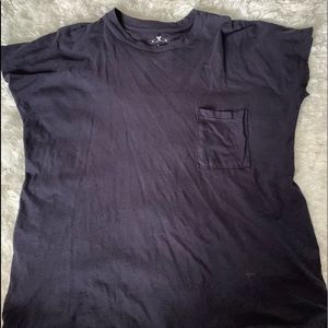 Black “velvet by graham and spencer” blouse